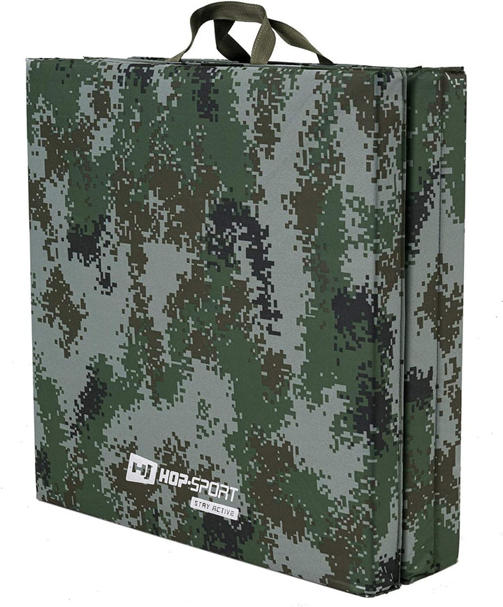 Hop-Sport Turnmatte klappbar - Bodenweichmatte für zuhause 180x60x5cm - Fitnessmatte, Gymnastikmatte