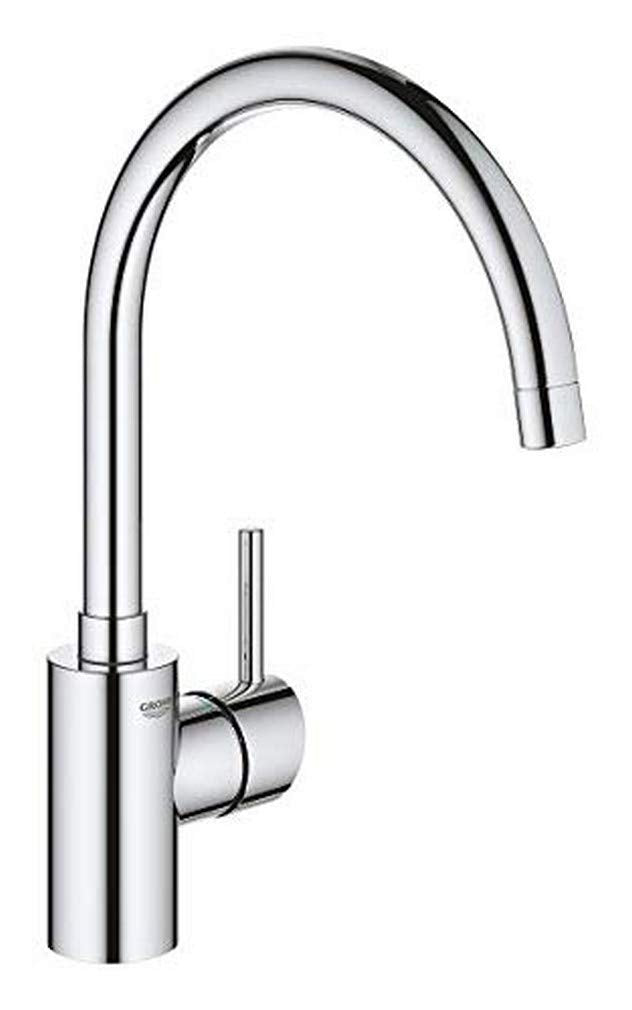 GROHE Concetto Küchenarmatur (hoher Auslauf, energiesparend, schwenkbar), chrom, 32662003