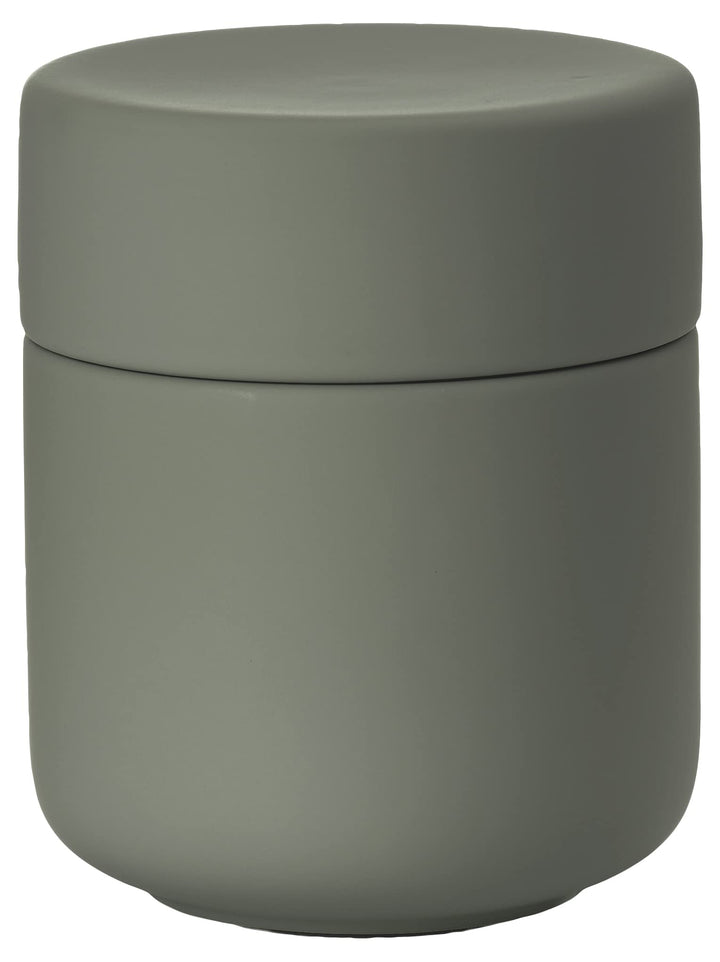 Zone Denmark Ume Kosmetikdose, Aufbewahrungsdose aus Keramik mit Deckel, Durchm. 8,3, Höhe 10,3 cm,