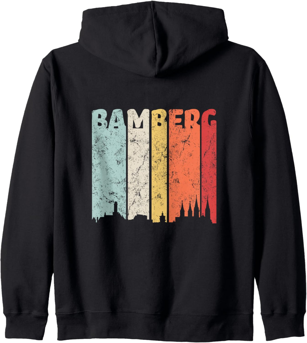 Ich liebe Bamberg Stadt Oberfranken Weltkulturerbe Bamberg Kapuzenjacke