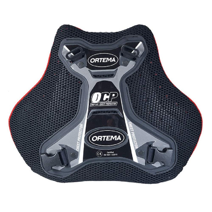 ORTEMA OCP 3.0 - (Gr.S schwarz) Chest Protector - Brustprotektor mit Gurtsystem - Schutzklasse EN 16
