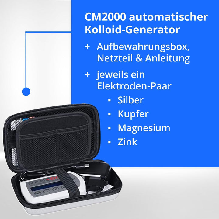 Colloidmaster CM2000 | Vollautomatischer Profi-Generator in Luxusausführung| zur Herstellung von kol