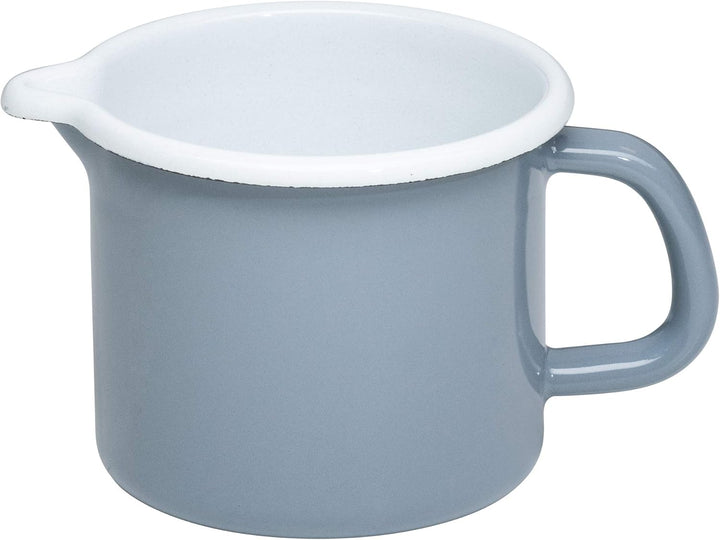 Riess, 0038-065, Schnabeltopf 9, CLASSIC - PURE GREY, Durchmesser 9 cm, Höhe 8.5 cm, Inhalt 0.5 Lite