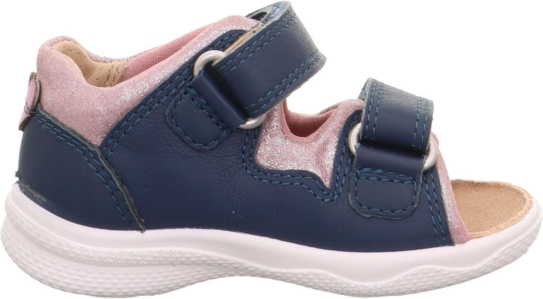 Superfit Polly Sandale 1-600092 Mädchen 19 EU Blau Rosa 8010, 19 EU Blau Rosa 8010