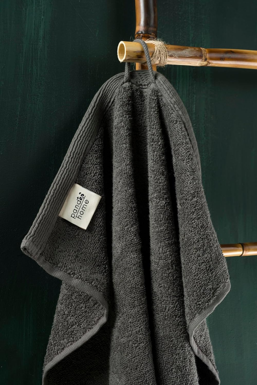 PandaHome Handtuch Set aus Baumwolle - 5 Handtücher - 100% Baumwolle Towel, Schnelltrocknend Weich S