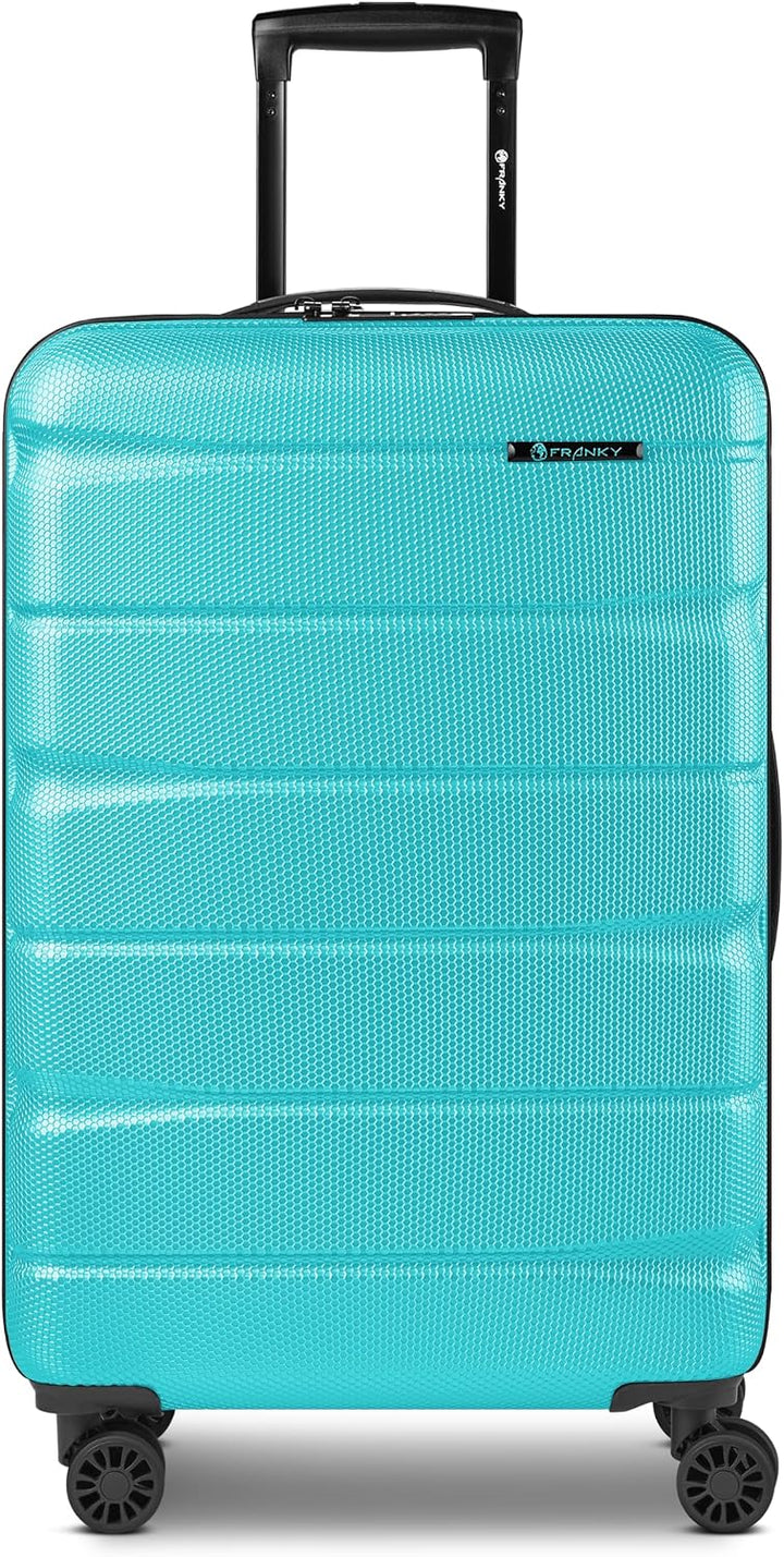 Franky Check-in Koffer für Damen und Herren | mittelgrosser Trolley 44,5 x 28 x 66 cm aus hochwertig