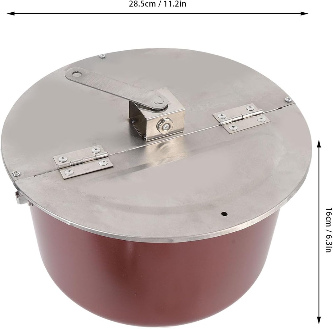 Herdplatte Popcorn Popper, Manuelle Popcorn Maker, Handbetriebene Popcorn Maker Köstliche Hausgemach