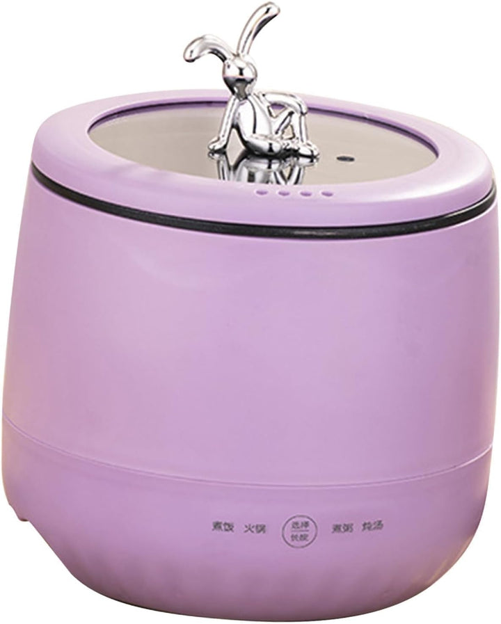 Elektrischer Reiskocher, 1,8L Kapazität, Mini-Design, Antihaftbeschichtet, Multifunktional für Reis,