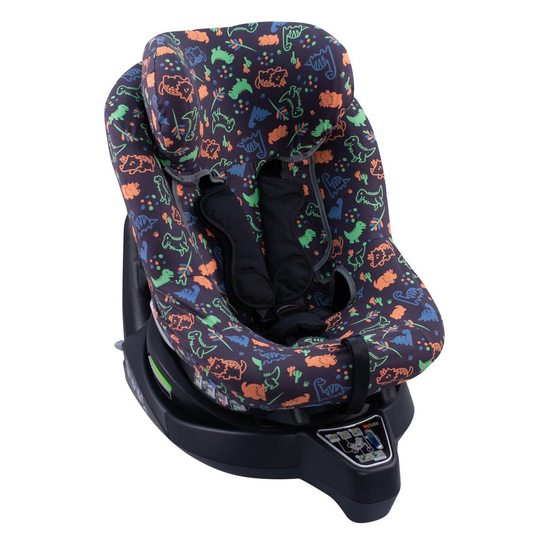 JYOKO KIDS Bezug Kompatibel mit Besafe Izi Turn B I-Size (Happy Dino)