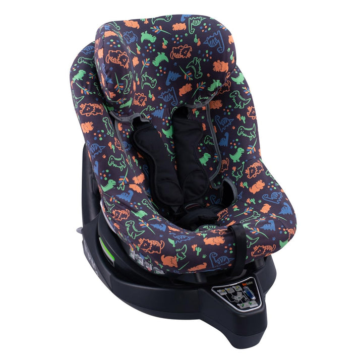 JYOKO KIDS Bezug Kompatibel mit Besafe Izi Turn B I-Size (Happy Dino)