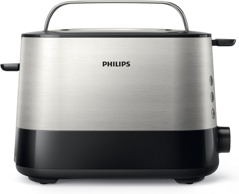 Philips HD9350/90 Wasserkocher (2200 Watt, 1.7 Liter, Edelstahl) [Energieklasse A+++] + HD2637/90 To