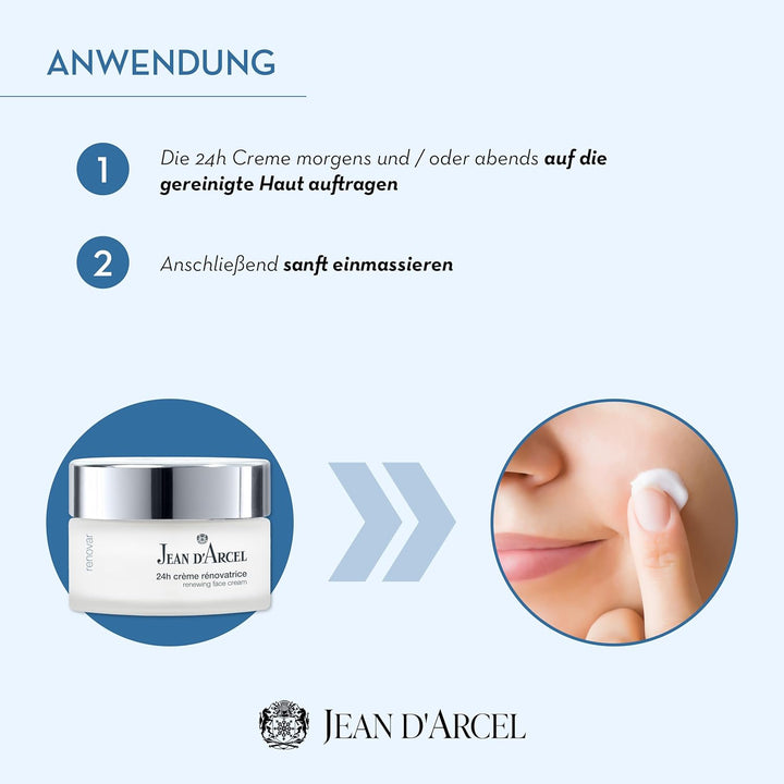 JEAN D'ARCEL RENOVAR Phyto StemCell 24h crème rènovatrice - Revitalisierende 24h Creme - stärkt die