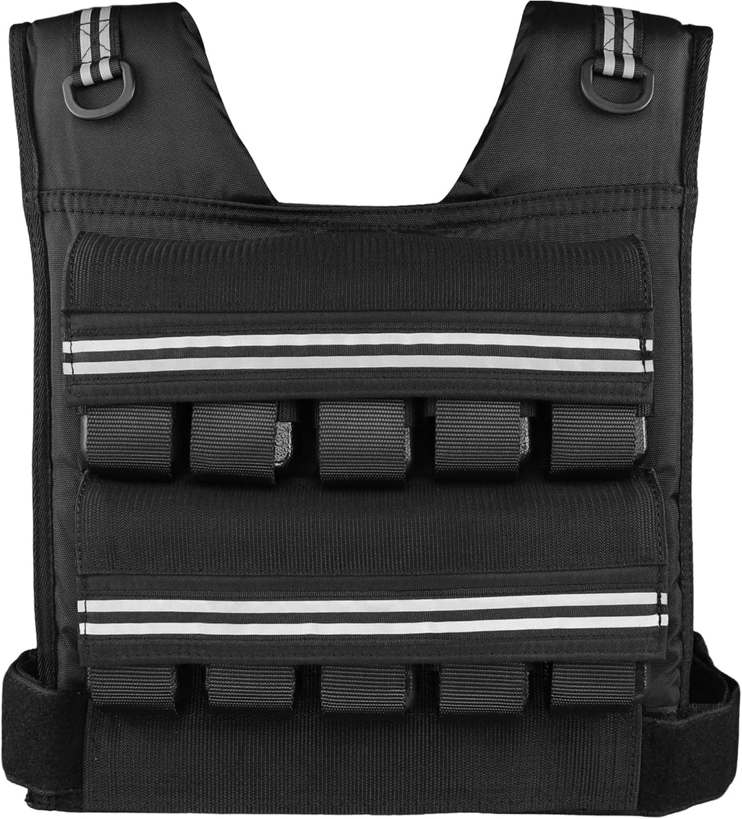 Amonax Gewichtsweste 10kg/20kg/30kg, Verstellbare Gewichtsweste für Herren und Damen, Weighted Vest