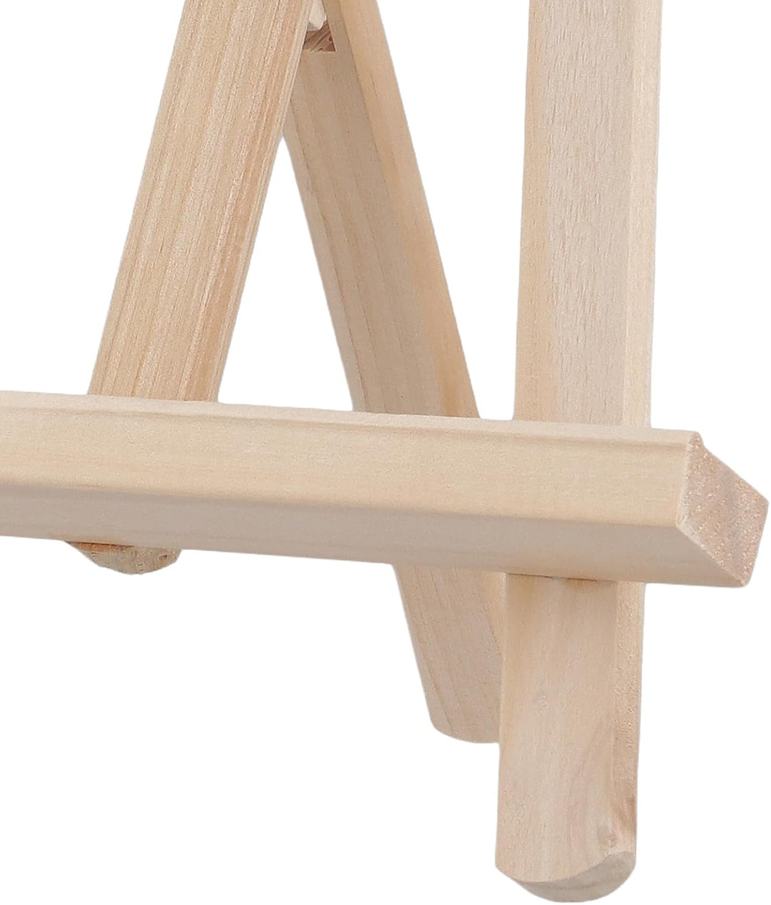6 Stück Mini Staffelei Holz, 21 x 28cm Tischstaffelei, Kiefernholz Kleine Staffelei für Malerei, Aus