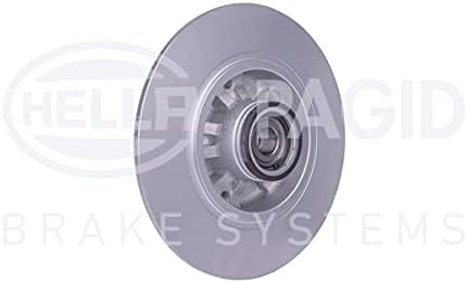HELLA PAGID 8DD 355 129-871 Bremsscheibe - 55952PRO - beschichtet - 260mm - 8mm - Voll - für u.a. RE