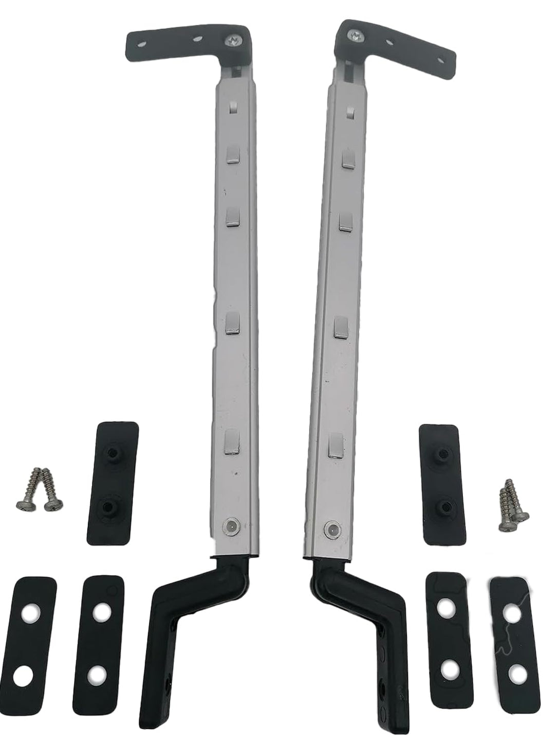 CR-MOESANCO® Kompass-Set rechts + Links für Wohnwagen, Arm für Wohnmobil-Fensterstütze, Hebestütze o