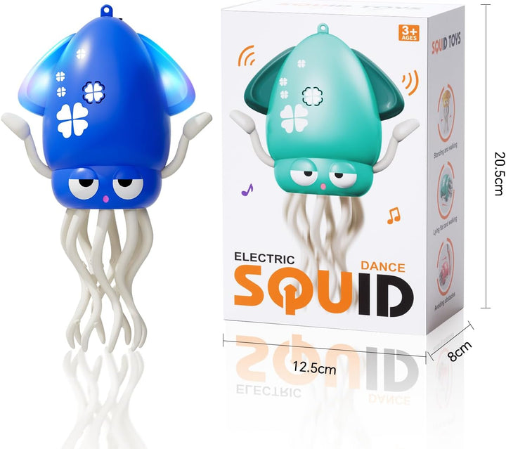 Tanzender & krabbelnder Oktopus mit LED Lichtern und Musik - Automatisch schwingendes musikalisches