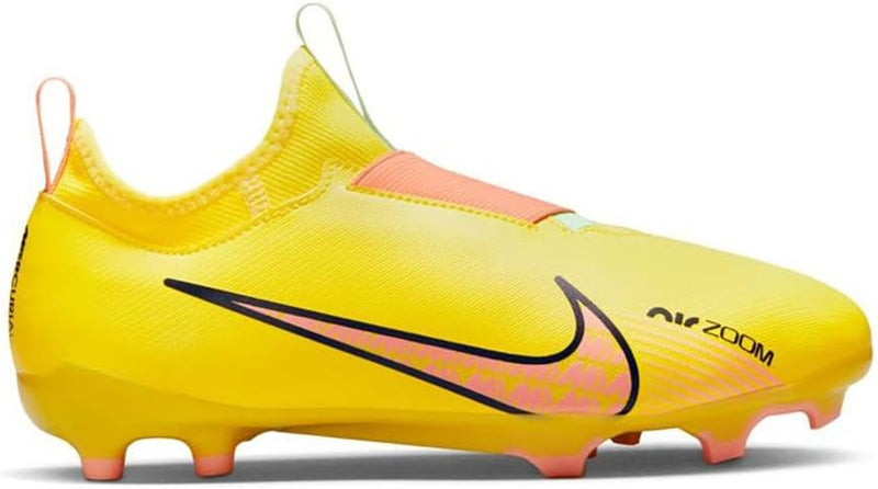 Nike Unisex Kinder Zoom Vapor Fussballschuh 33 EU Yellow Strike Sunset Glow Volt, 33 EU Yellow Strik