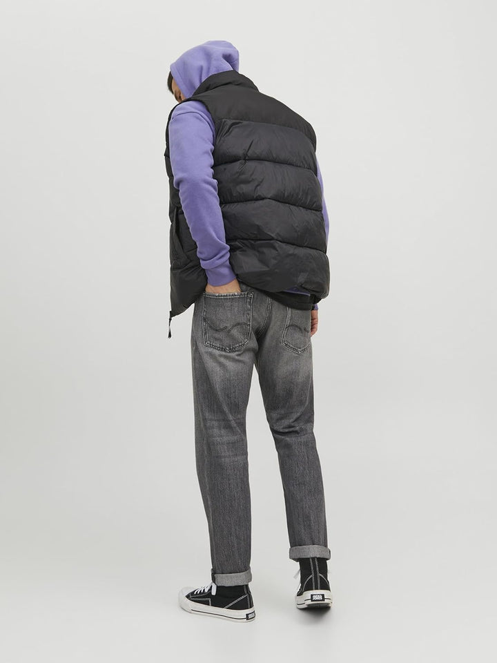JACK & JONES male Pufferweste Pufferweste XS Schwarz, XS Schwarz