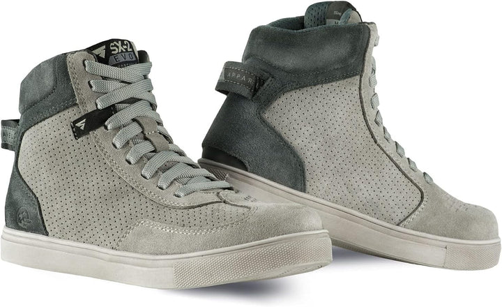 SHIMA SX-2 EVO LADY Motorradschuhe für Damen | Atmungsaktiv, Verstärkte Leder Biker Motorradstiefel
