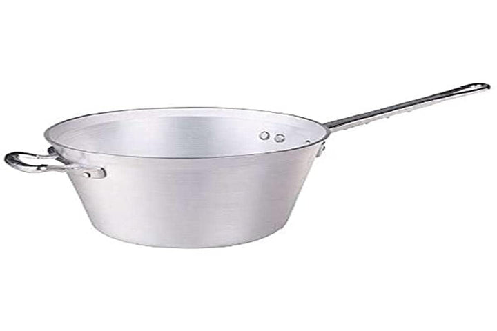 Pentole Agnelli Kessel Agnelli Aluminium mit Griff und Griff 24 cm, 24 cm