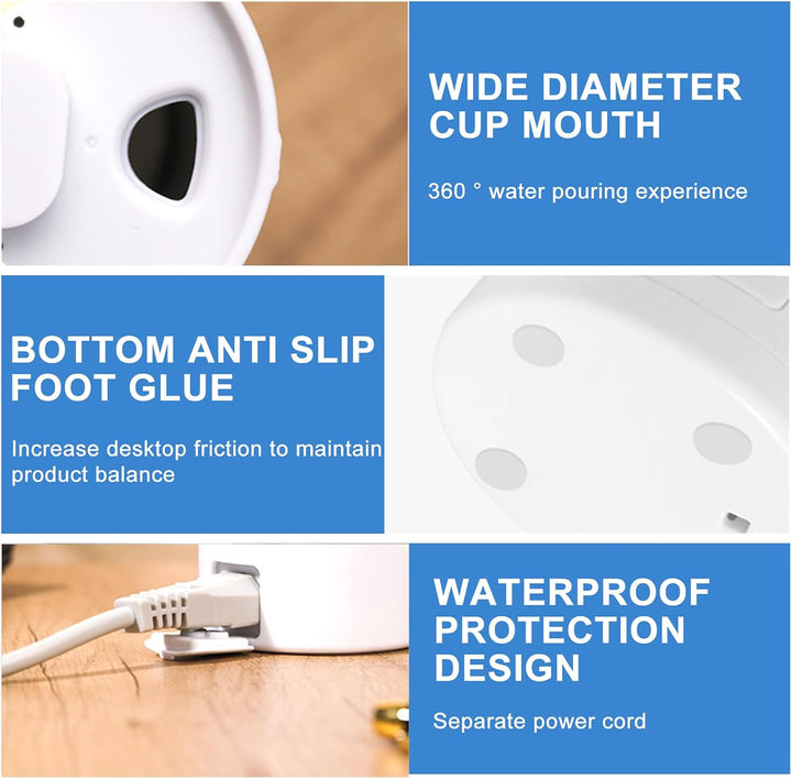 Kleiner Tragbarer Wasserkocher, Reise Wasserkocher Klein, 400ml Mini Electric Kettle, Tragbarer Elek
