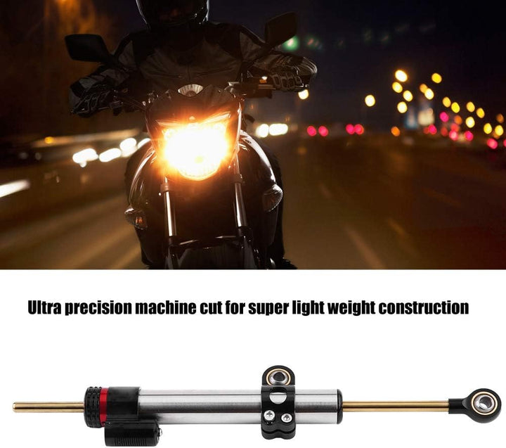 Lenkungsdämpfer-Stabilisator, Einstellbarer Motorrad-Lenkungsdämpfer, universeller Lenkungsdämpfer l
