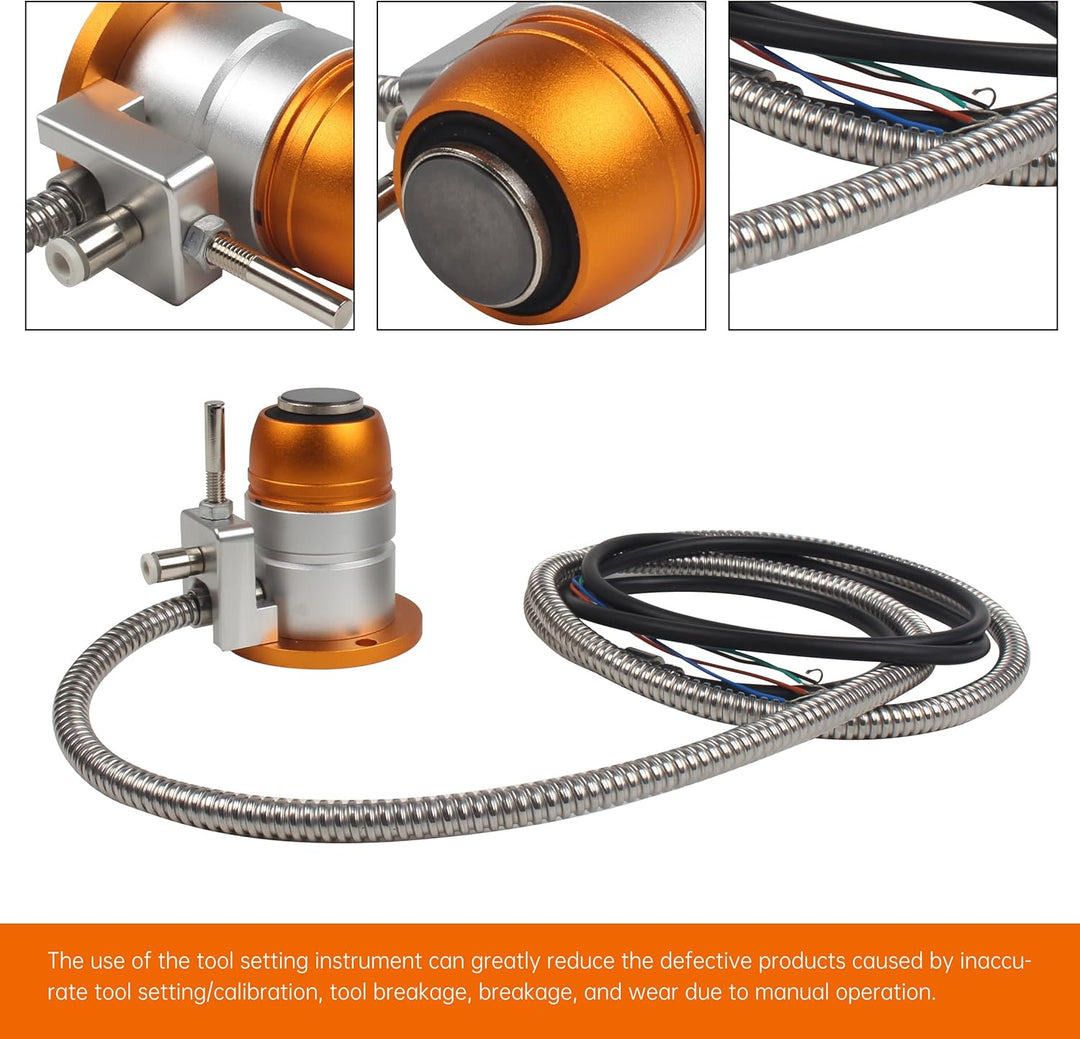 RATTMMOTOR CNC Werkzeuglängensensor, Z Achse Touch Werkzeugsensor Einstellungssonde High Precision F