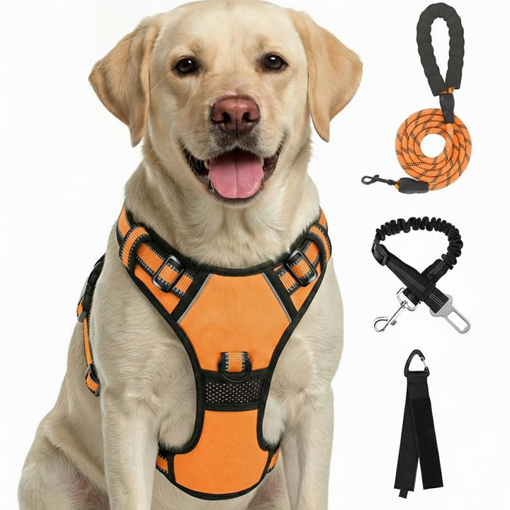 FURRYFECTION Anti Zug Hundegeschirr, Brustgeschirr kleine Hunde Sicherheitsgeschirr Welpen, Antizugg