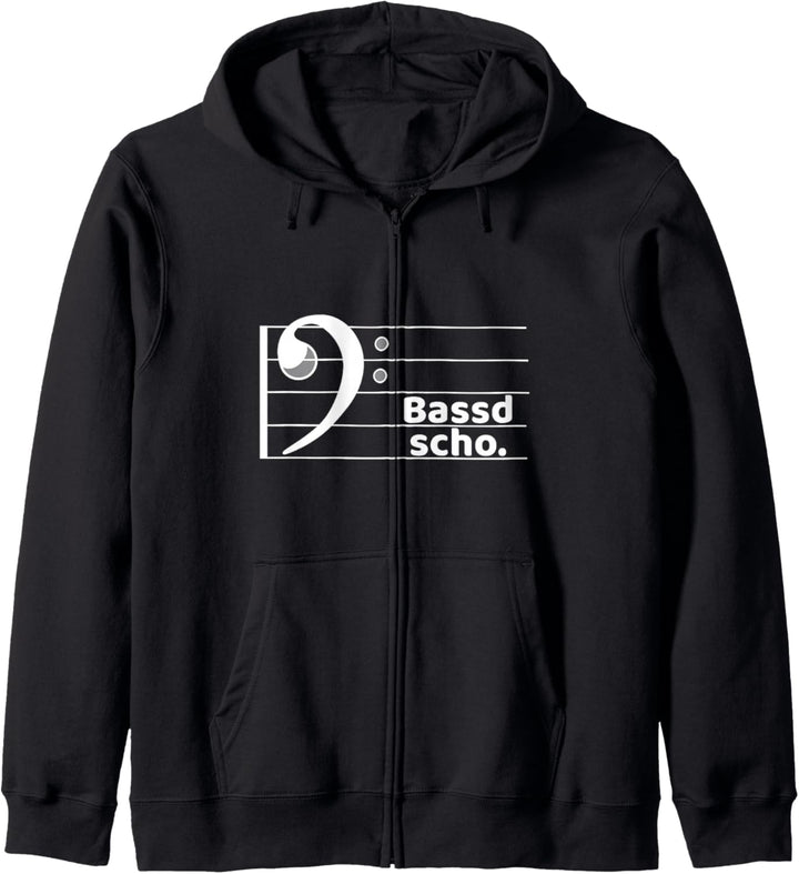 Lustig & cool: Bass Bassd scho Franken Fränkisch Fränggisch Kapuzenjacke