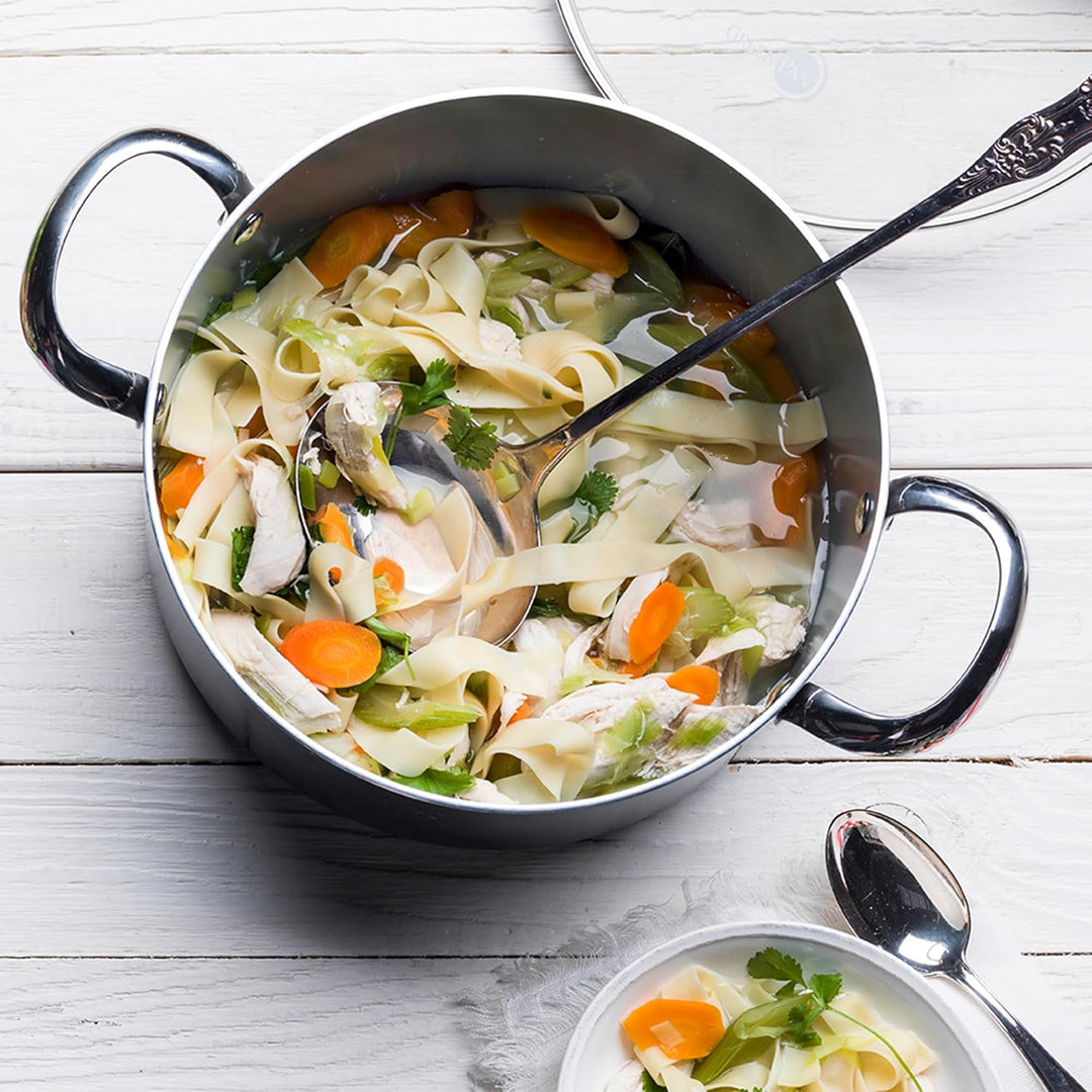 GreenPan Barcelona Hartanodisierte Gesunde Keramische Antihaft Kasserolle 18 cm/2,1 Liter mit Glasde