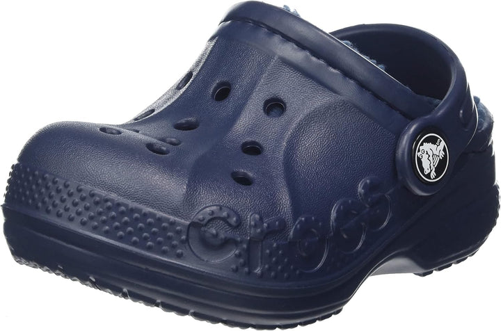 Crocs Unisex Kinder Baya Lined T Clogs 22/23 EU Navy, 22/23 EU Navy