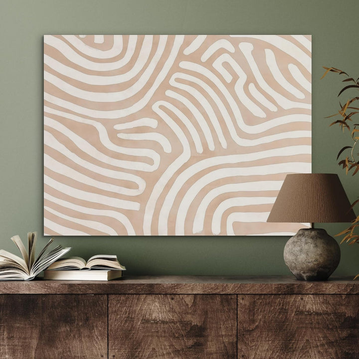 MuchoWow© Wandbilder Akustikpaneele 80x60 cm Filz Deko Wohnung Bild Wohnzimmer Wandpaneele Schallabs