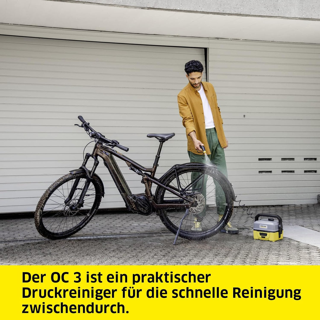 Kärcher Mobile Outdoor Cleaner OC 3 Adventure Box (Wassertankvolumen: 4 l, Lithium-Ionen-Akku, abneh