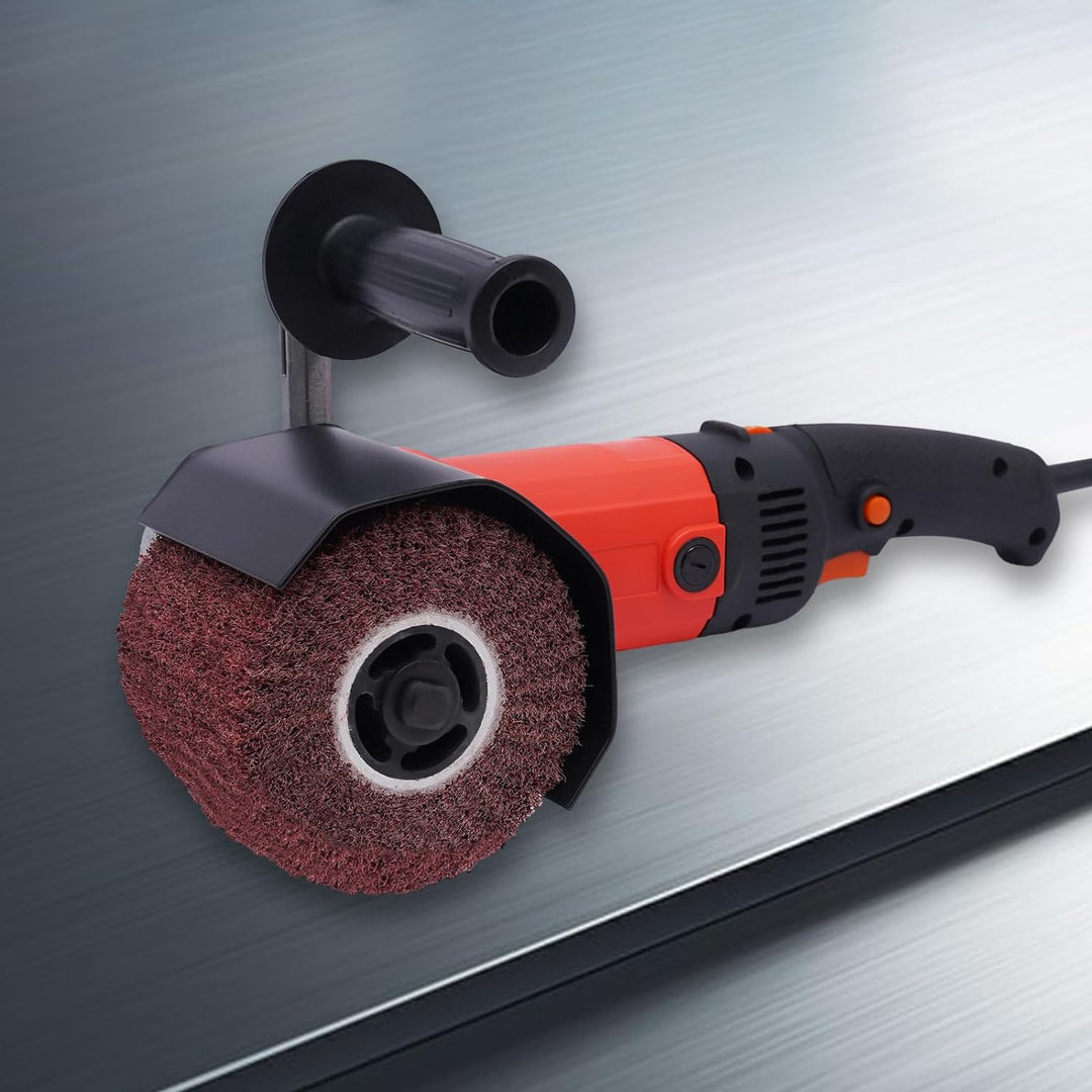 Satiniermaschine 220V | Schleifmaschine Polieren | Walzenschleif | 1400W | Rostfrei | Ergonomische Z