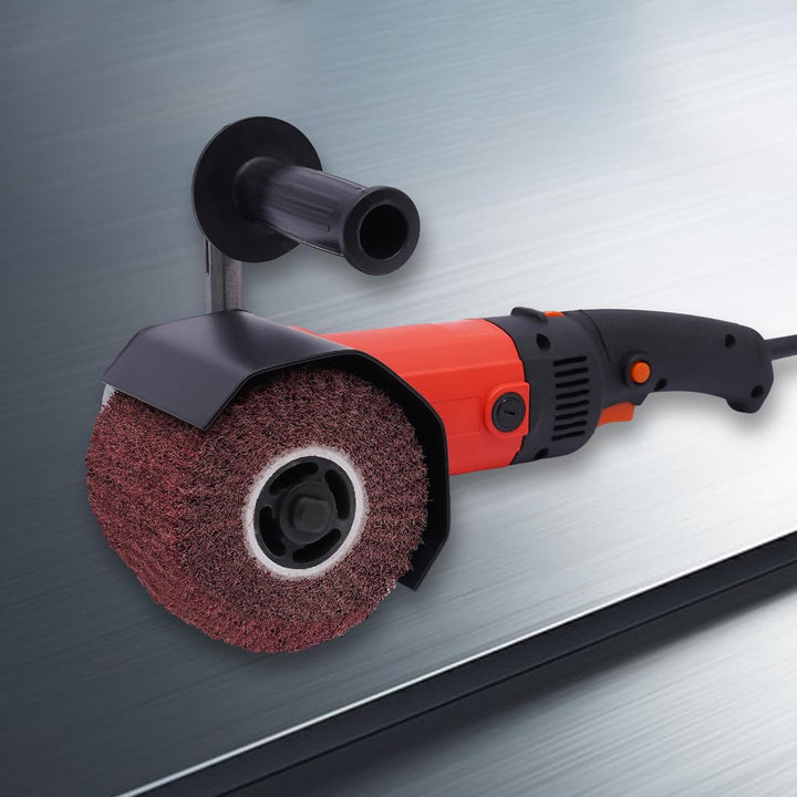 Satiniermaschine 220V | Schleifmaschine Polieren | Walzenschleif | 1400W | Rostfrei | Ergonomische Z