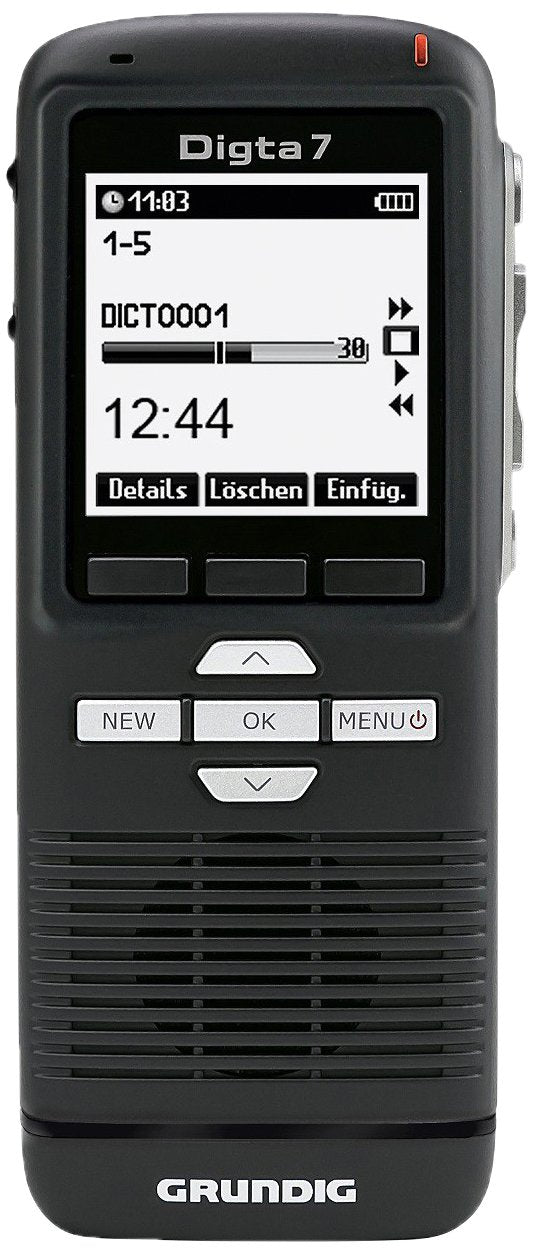 Grundig PDM7010-12 Digitales Diktiergerät Digta 701 Push