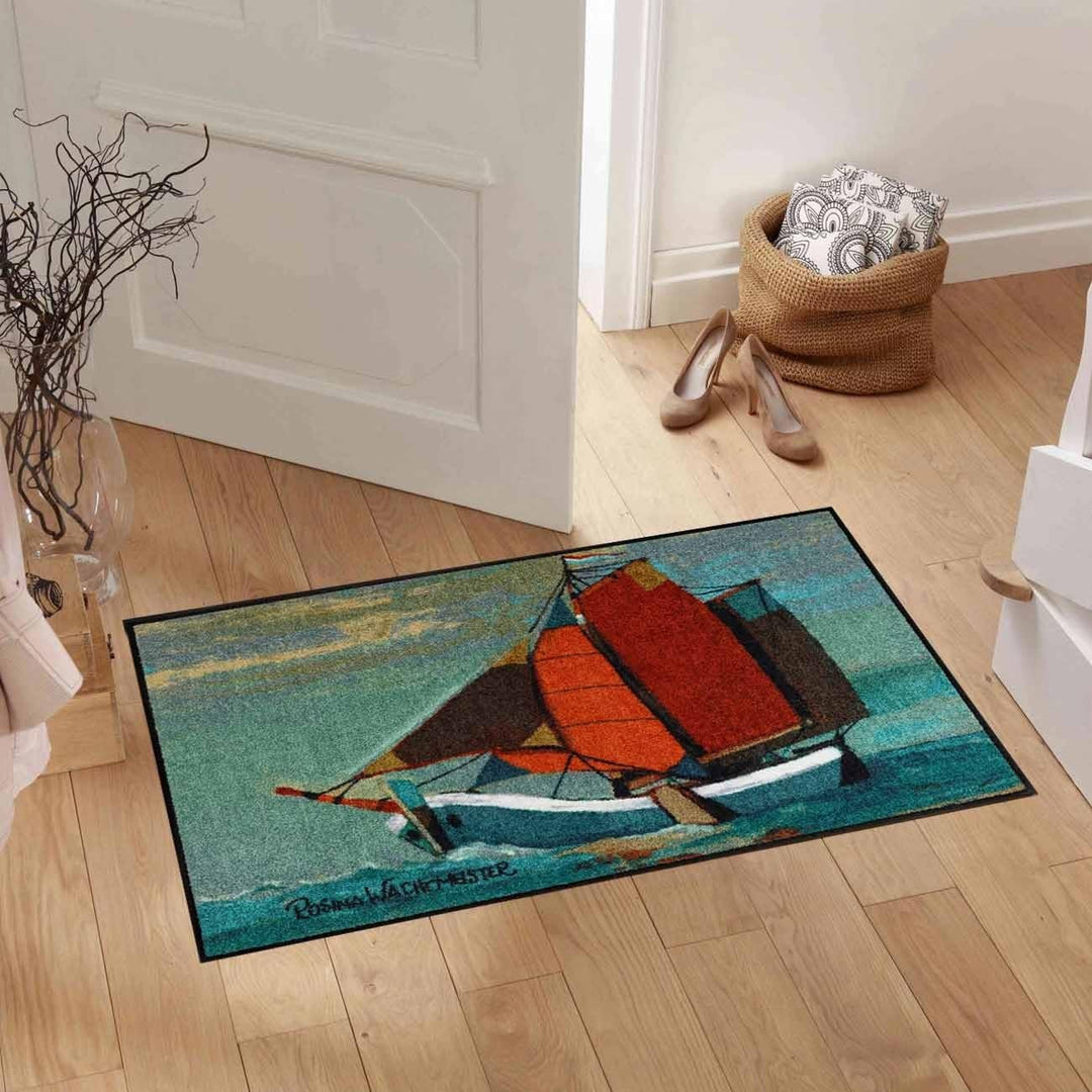 Salonloewe Rosina Wachtmeister Fussmatte waschbar Sail Away 50x75 cm SLD1313-050x075