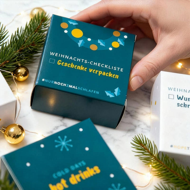Erlebnis Tee Adventskalender 2025 - grosser Weihnachtskalender mit 24 verschiedenen Tee Sorten in Py
