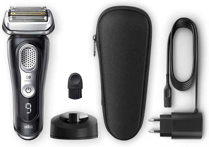 Braun Series 9 Premium Rasierer Herren mit 4+1 Scherkopf, Elektrorasierer & Trimmer für Präzision, L