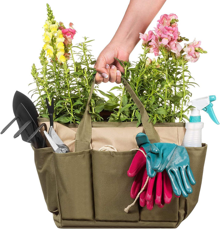 Namvo Garden Tool Kit, Gro?e Garten-Einkaufstasche mit Mehreren Taschen für Garten-Tool-Kit, Garten-