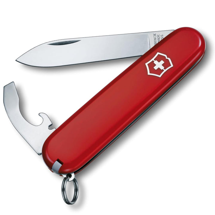 Victorinox Schweizer Taschenmesser, Bantam, Swiss Army Knife, Multitool, 8 Funktionen, Klinge, Dosen