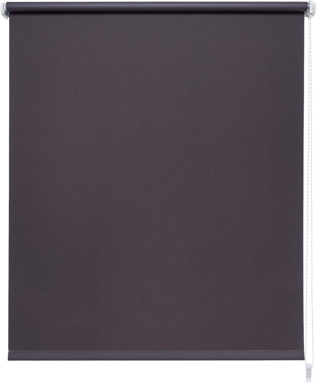 Liedeco® Rollo, Fenster Rollo, Kettenzug-Rollo / 122 x 180 cm (Breite x Höhe), Cappuccino/Verdunkeln