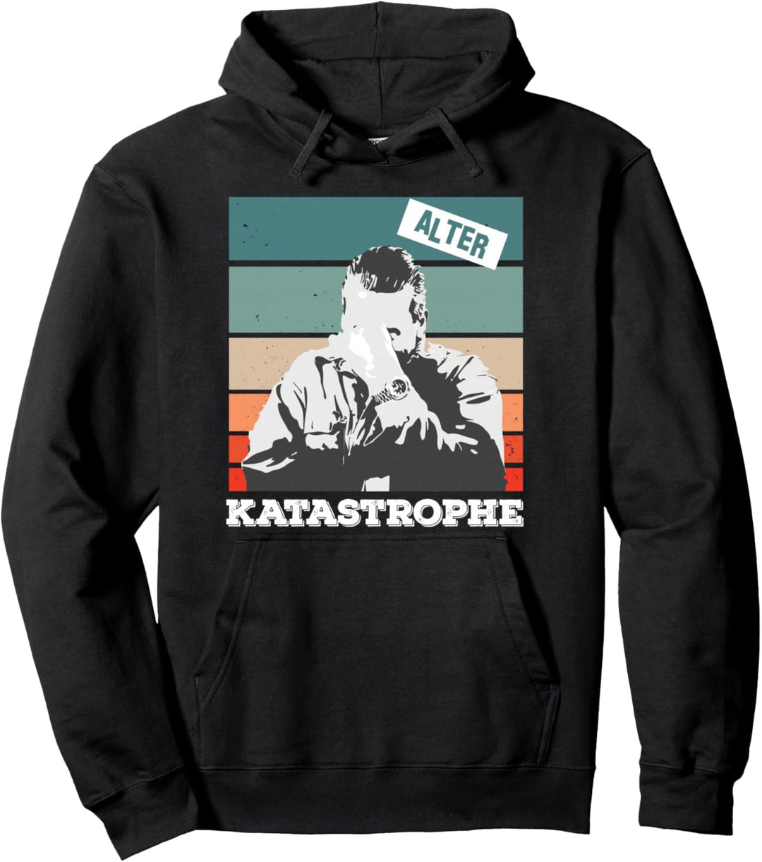 Retro vintage Lustiger Spruch Alter Katastrophe Pullover Hoodie