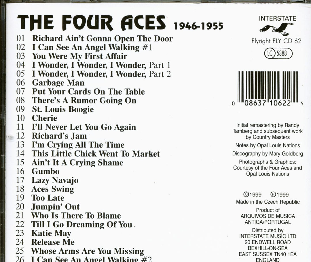Four Aces 1946-55, Audio-CD