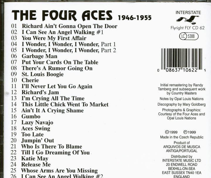 Four Aces 1946-55, Audio-CD