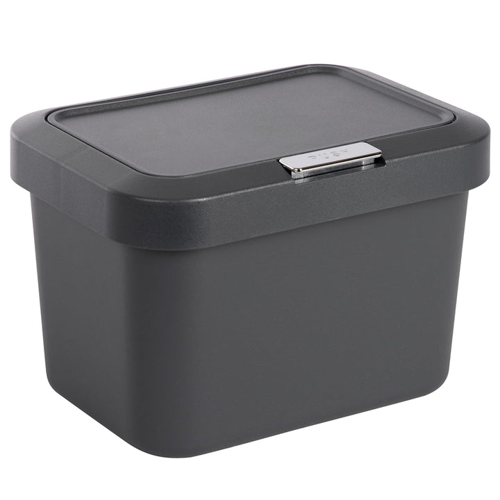 ONVAYA® Komposteimer für die Küche ǀ Anthrazit ǀ geruchsdicht ǀ spülmaschinengeeignet ǀ für Arbeitsp