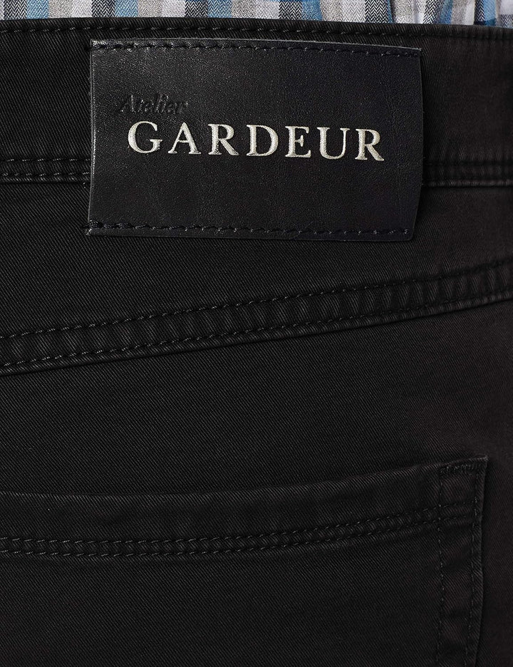 Atelier GARDEUR Herren Nevio Straight Jeans, 32W / 30L Schwarz (Schwarz 99)