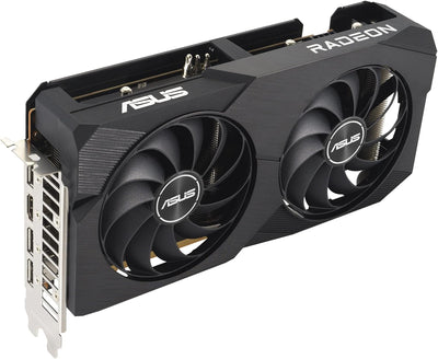 ASUS Dual Radeon RX 6600 V2 8GB GDDR6 Gaming Grafikkarte (AMD Radeon RX6600, PCIe 4.0, 1x HDMI 2.1,