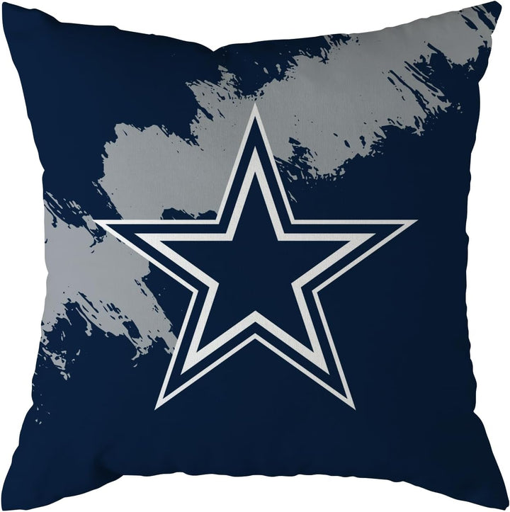 NFL Kissen Dallas Cowboys Football Cushion Brush Pillow Sofakissen 50x50cm
